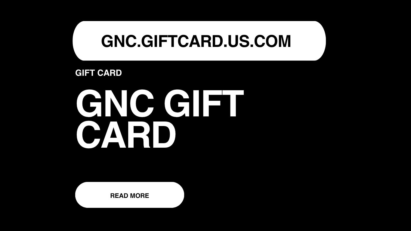 GNC Gift Card Balance Check, Buy Online, How To